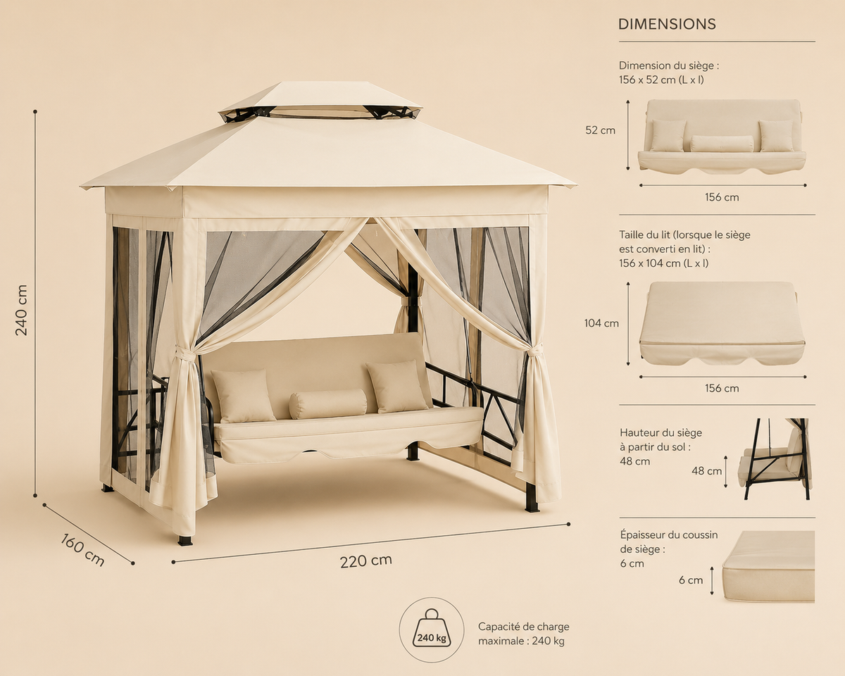 Summerbed · Le Belvédère  Blanc