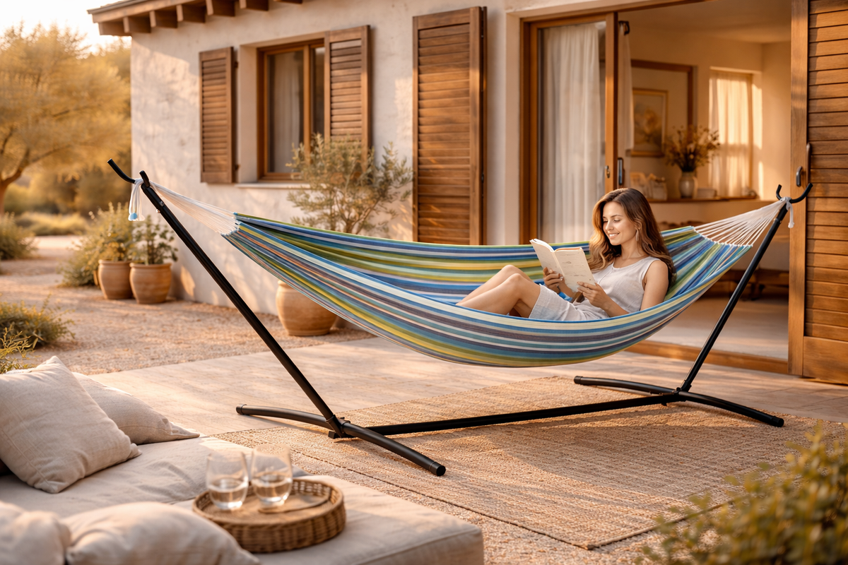 Hamac sur pieds Summerbed · Le Marseille  Naturel