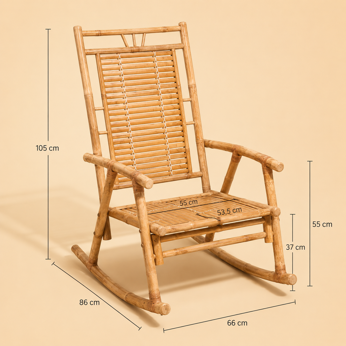 Rocking chair Summerbed · La Sirocco